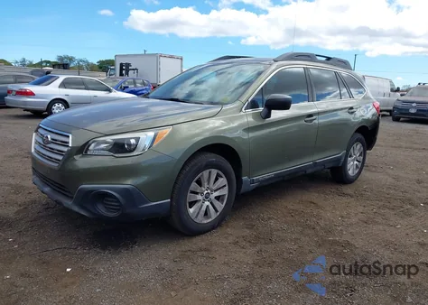 2017 Subaru Outback 2.5I из США, поврежденный, VIN 4S4BSAAC4H3297507